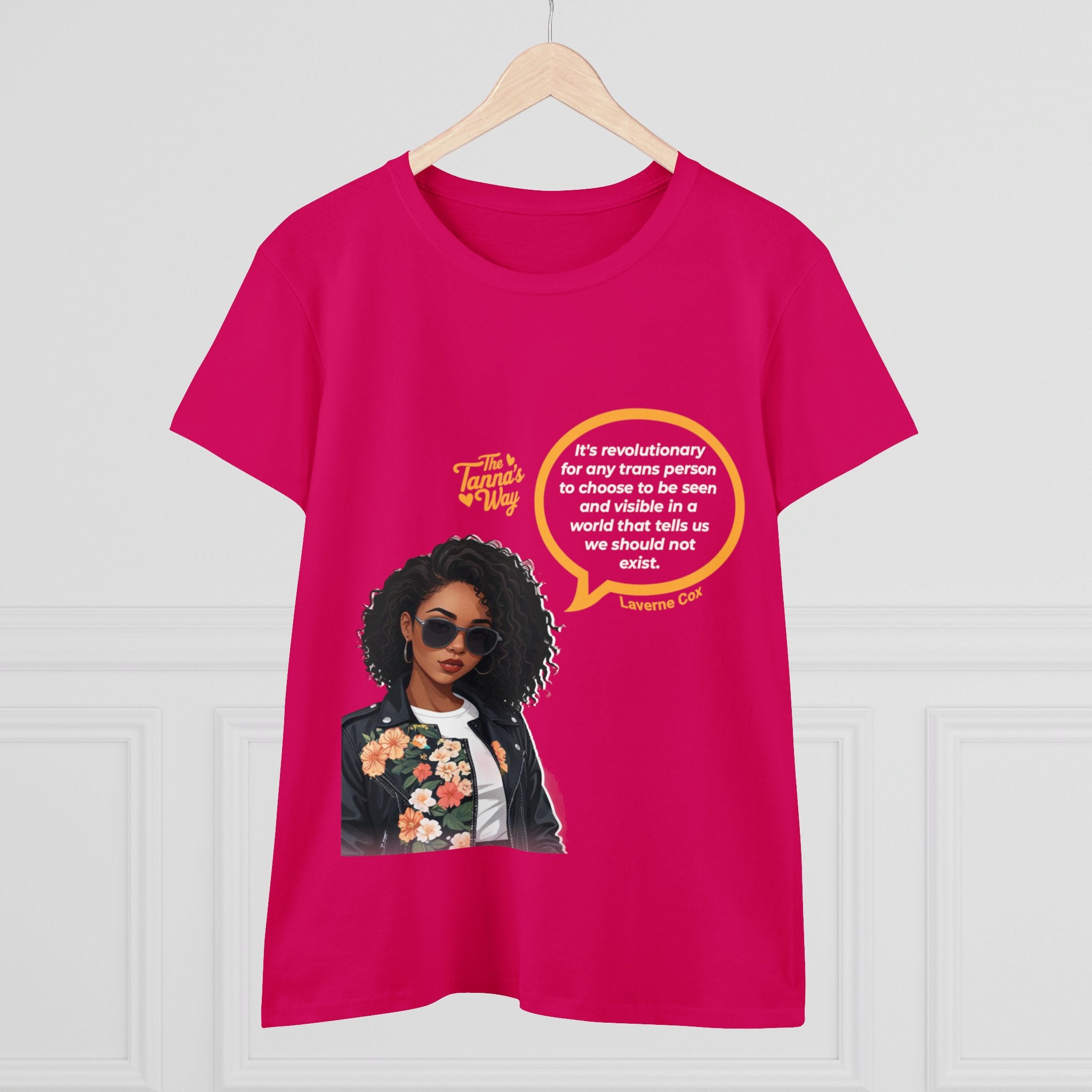 Laverne Cox | Women's Midweight Cotton Tee